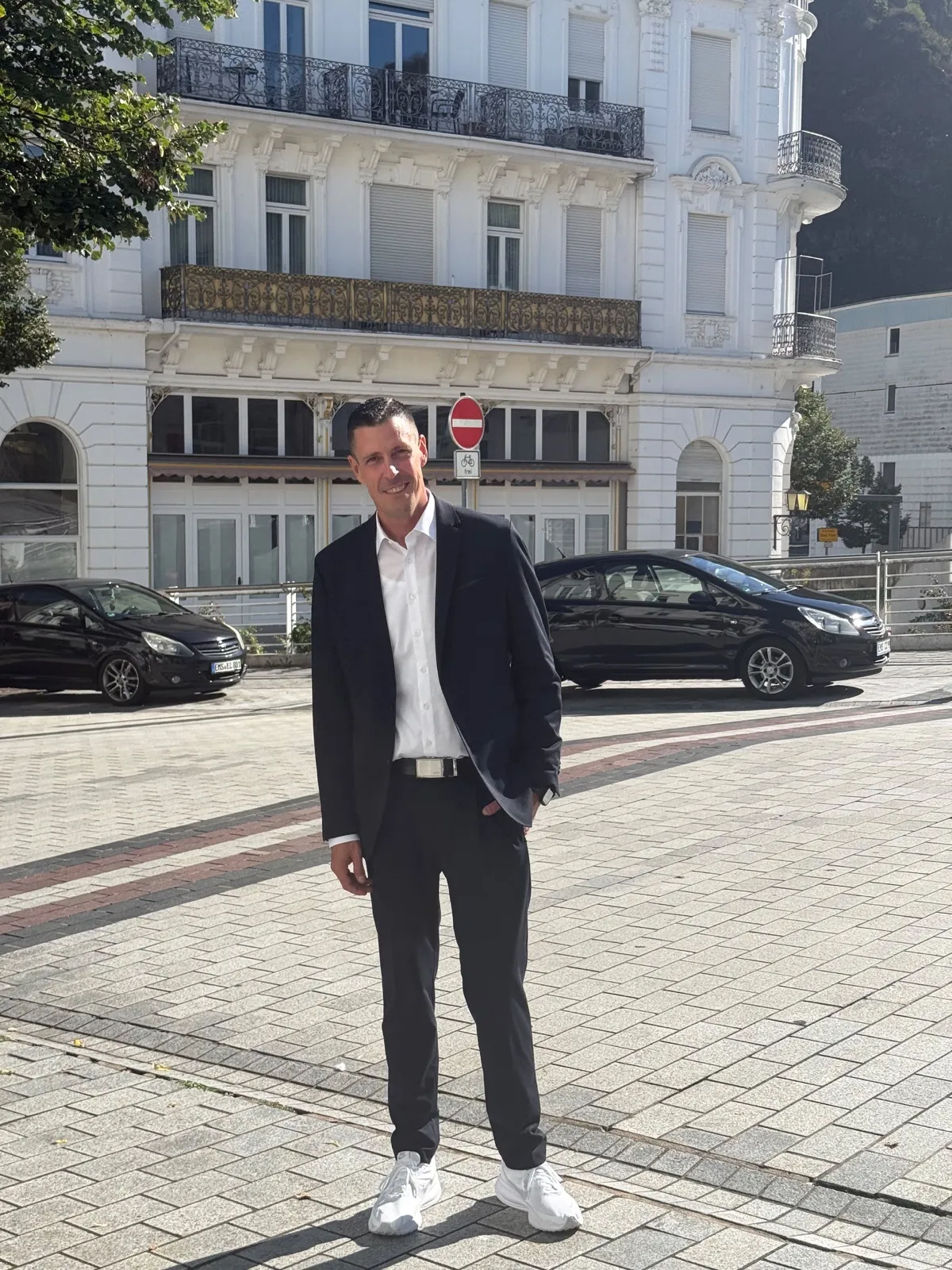 Markus Bodo Wieseler im Kurviertel von Bad Ems